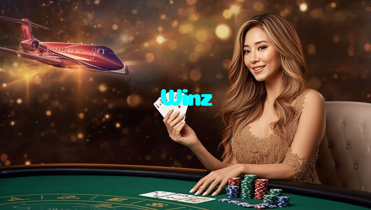 Winz casino presented on mobile device in Pakistan with slots and live games